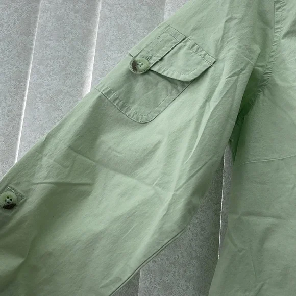 Columbia Womens Sun Goddess Long Sleeve Roll Up Shirt M - Picture 5 of 12